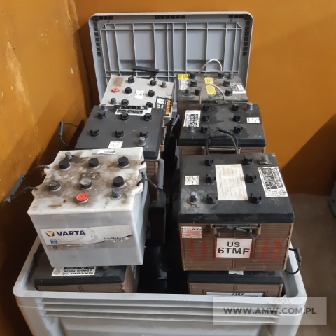 Zużyte baterie i akumulatory ołowiowe (kod odpadu 16 06 01*) 